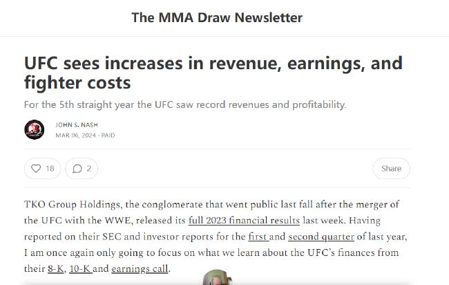 张伟丽UFC300收入保守估值 超200万美元(4)