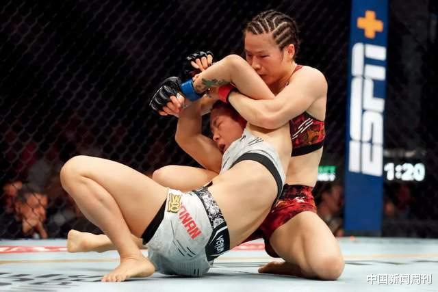 她，UFC最早签约的中国女拳手(2)