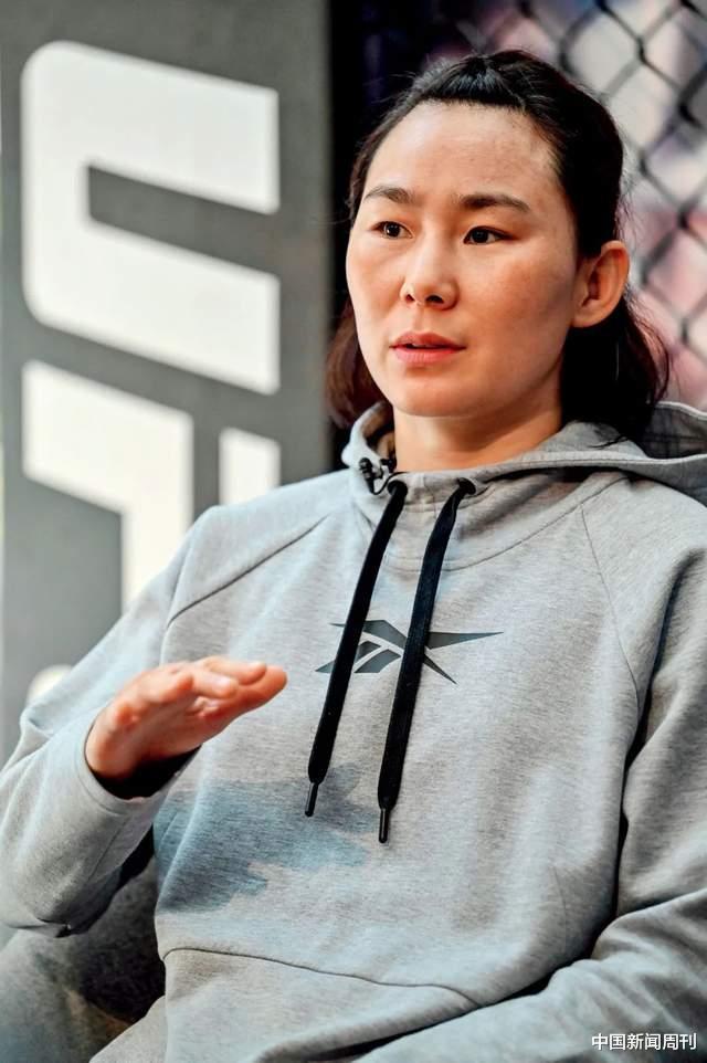 她，UFC最早签约的中国女拳手(5)