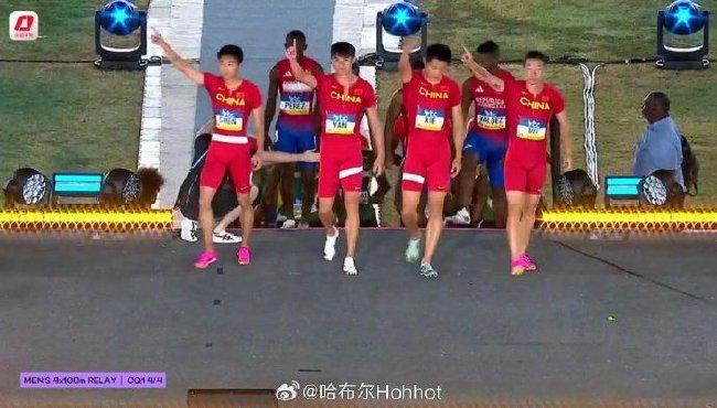 世界接力赛中国男队收获奥运资格 女队将继续争取(1)