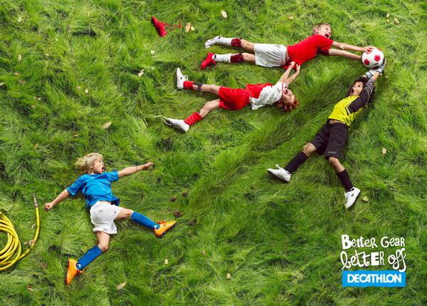 欧冠足球广告 那些妙趣十足的足球创意广告(5)