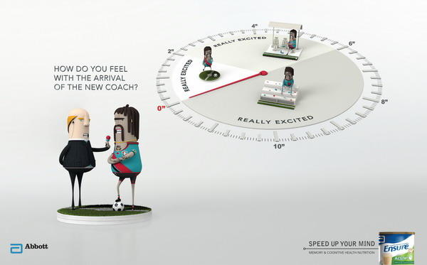 欧冠足球广告 那些妙趣十足的足球创意广告(7)