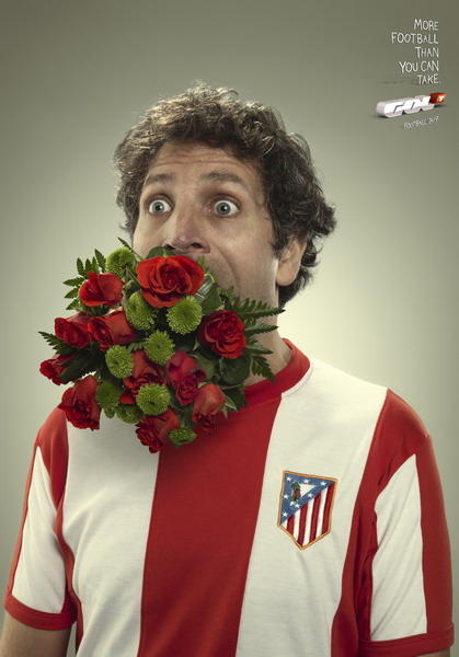 欧冠足球广告 那些妙趣十足的足球创意广告(23)