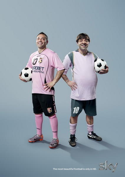 欧冠足球广告 那些妙趣十足的足球创意广告(42)
