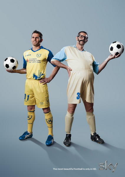 欧冠足球广告 那些妙趣十足的足球创意广告(43)