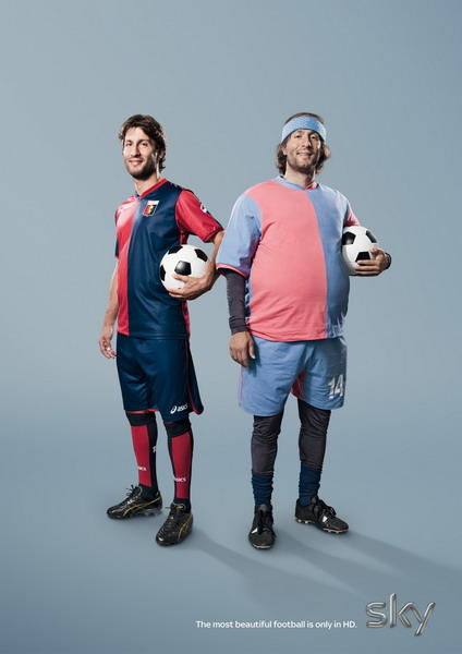欧冠足球广告 那些妙趣十足的足球创意广告(49)