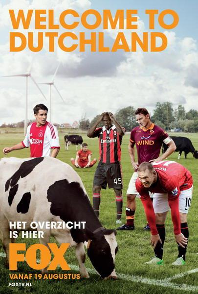 欧冠足球广告 那些妙趣十足的足球创意广告(53)