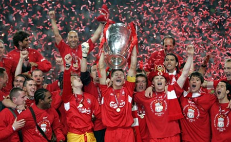 05年欧冠进球的是谁 05年欧冠决赛完成史诗逆转的利物浦(1)