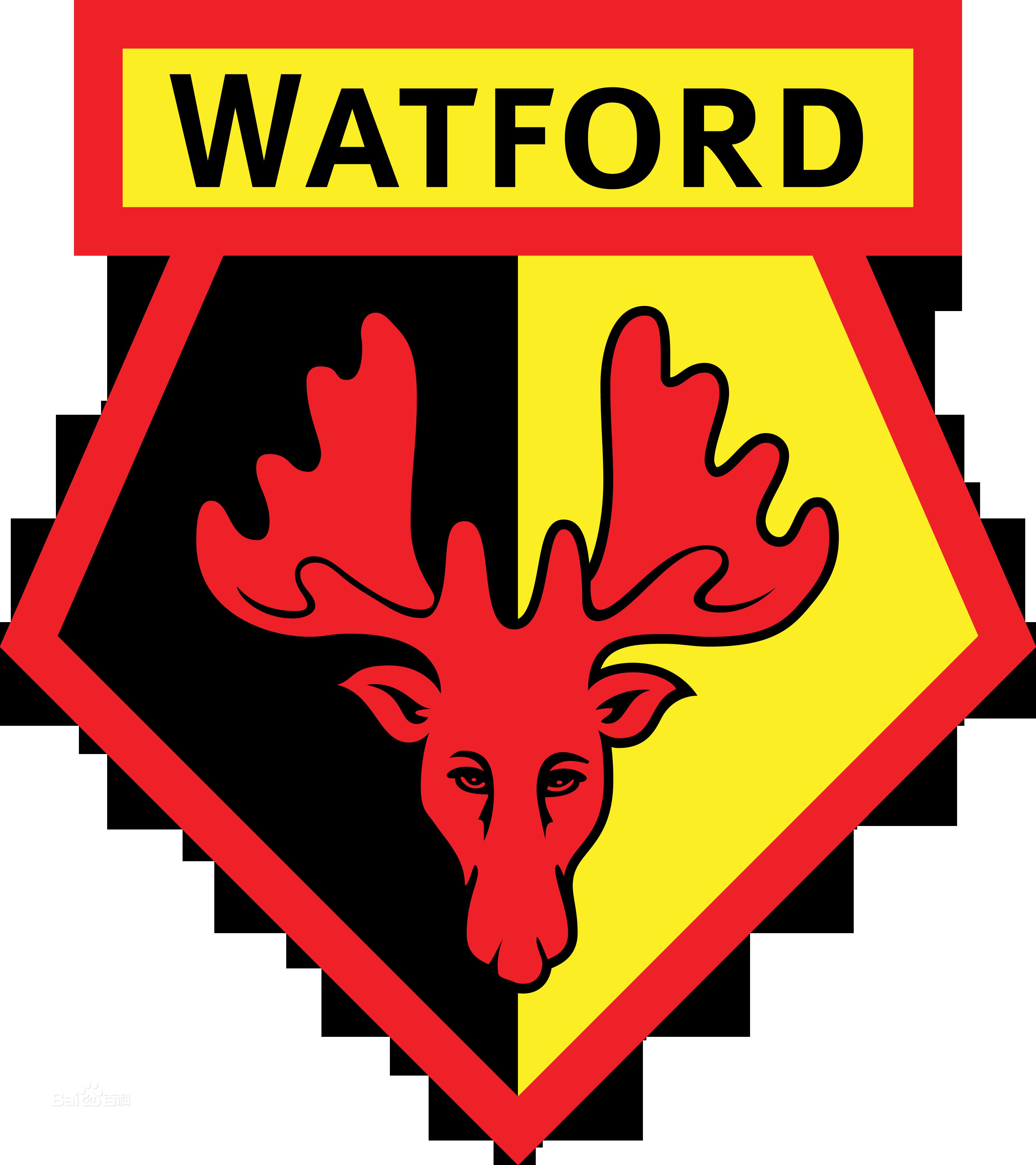 英超各队队徽一沃特福德 新赛季英超球队队徽(18)