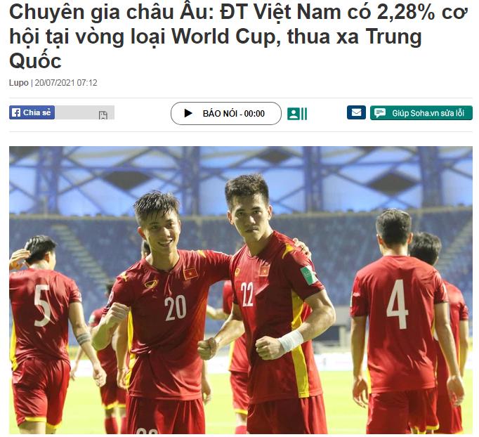 陈戌源咋看？大数据显示：中国队晋级世界杯概率仅为7%左右，排亚洲第八