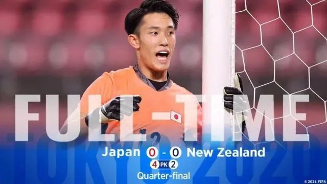 奥运会男足四强出炉，韩国遭淘汰日本点球晋级(4)