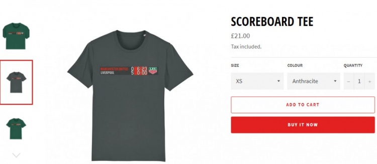 伤口撒盐！利物浦球迷制作T恤嘲讽曼联，红魔终于到了还债之时(3)