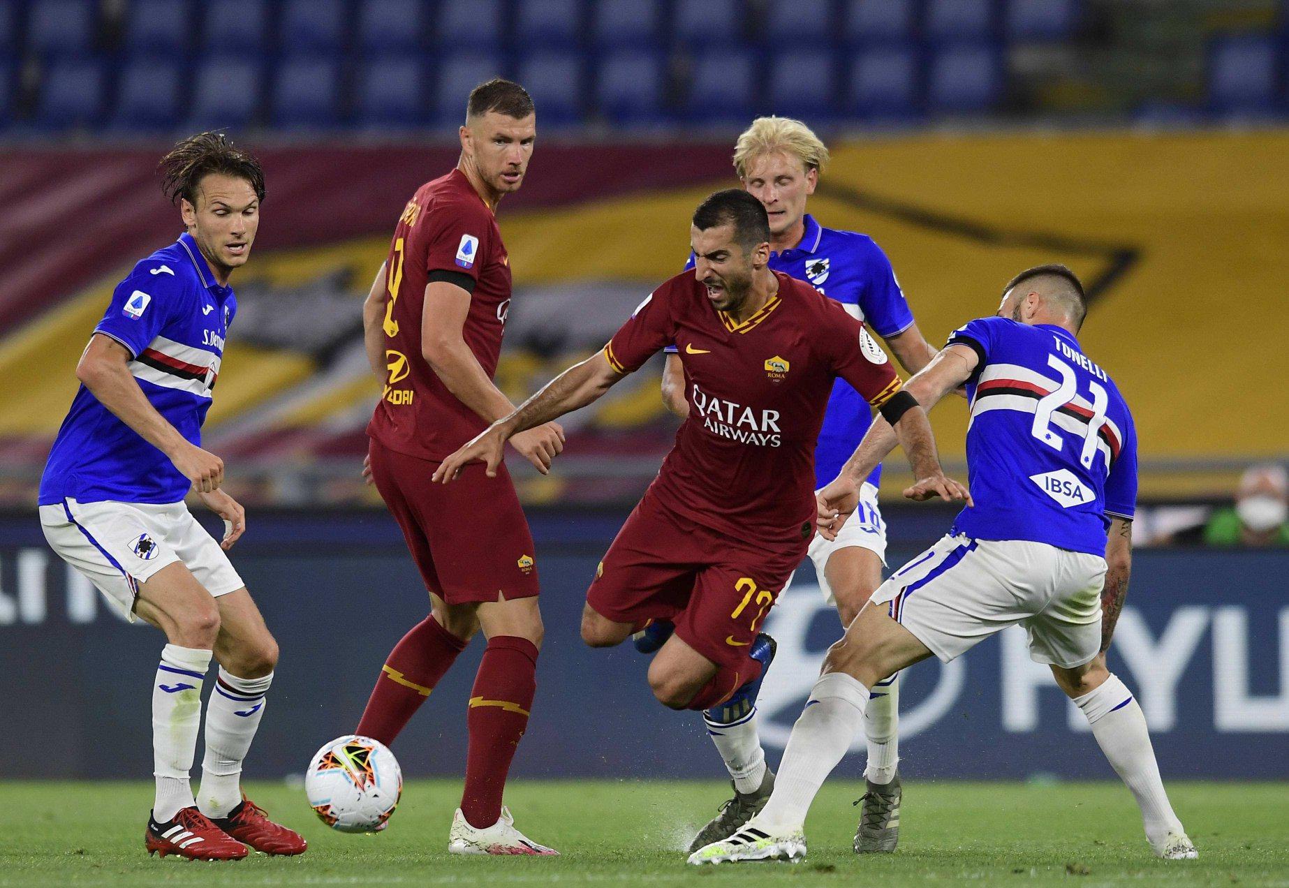 周四足球赛事2场解析：桑普 VS 卡利亚里+ AC米兰 VS 罗马(4)