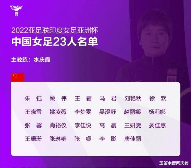 中国女足公布亚洲杯23人名单：王霜王珊珊领衔，15日出发前往印度