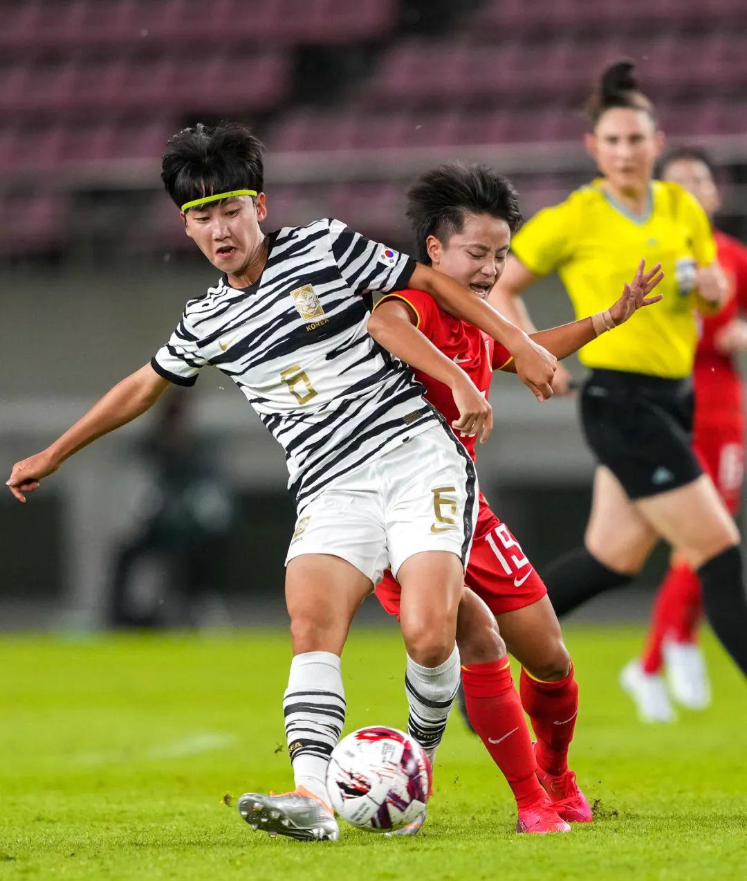 亚洲杯决赛的剧本差点儿重演，中国女足逼平韩国，对手的“恐中症”还没治好(3)