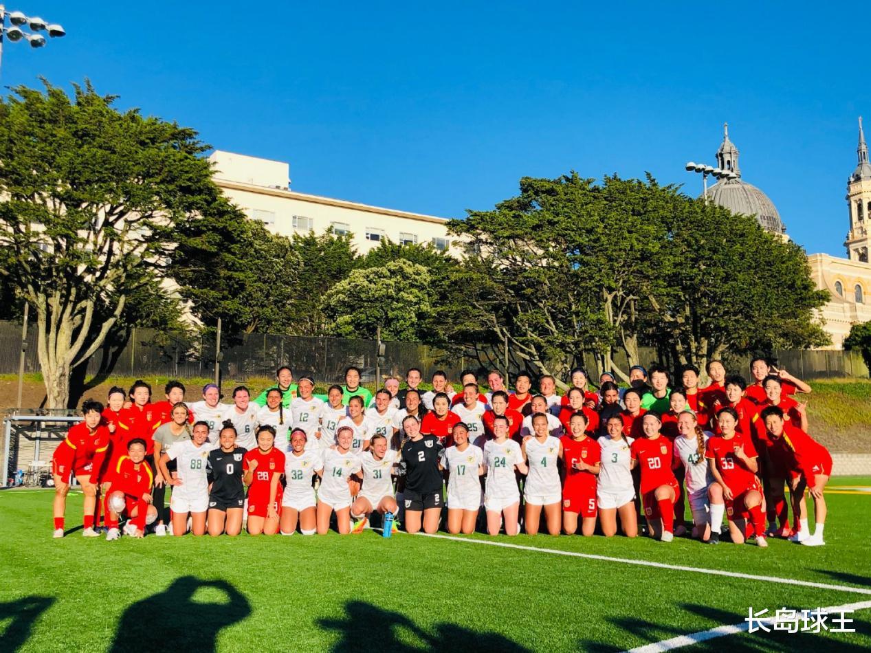 中国女足今夏在美国拉练，三战男足球队1平2负，最大输球比分1-5(4)