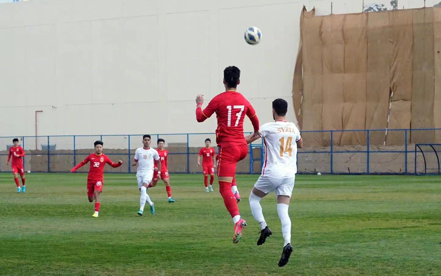 胡荷韬收获进球，U20国家队热身小胜叙利亚