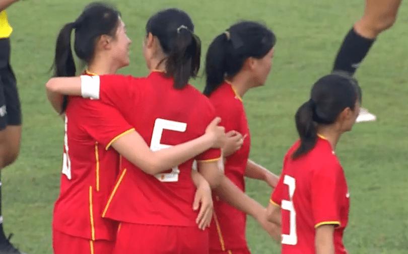 酣畅淋漓，中国女足6-0狂胜鱼腩队(2)