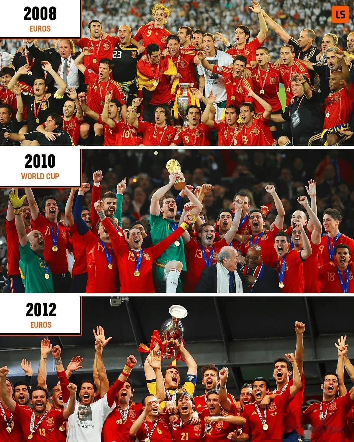 哪个难度更大？皇马欧冠三连冠，西班牙洲际大赛三连冠
皇马欧冠三连冠：欧冠改制之后