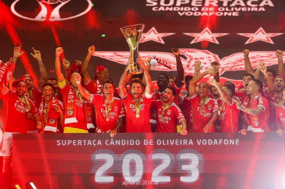 [葡萄牙超级杯]本菲卡2-0波尔图夺得冠军
2023年8月9日，葡萄牙阿威罗，2(2)