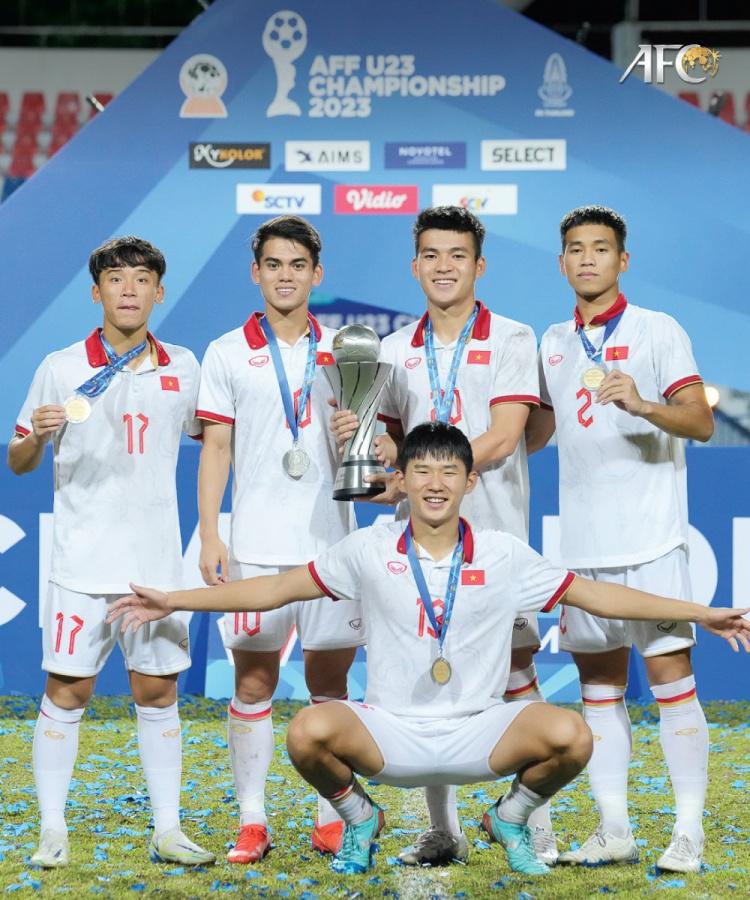 越南点球大战6-5击败印尼，夺得东南亚U23锦标赛冠军