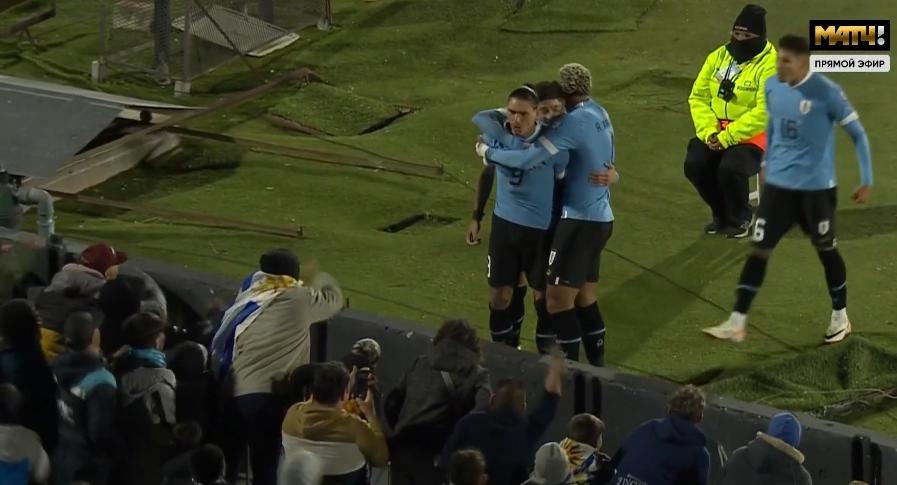 努涅斯头球破门，乌拉圭1-0巴西！(1)