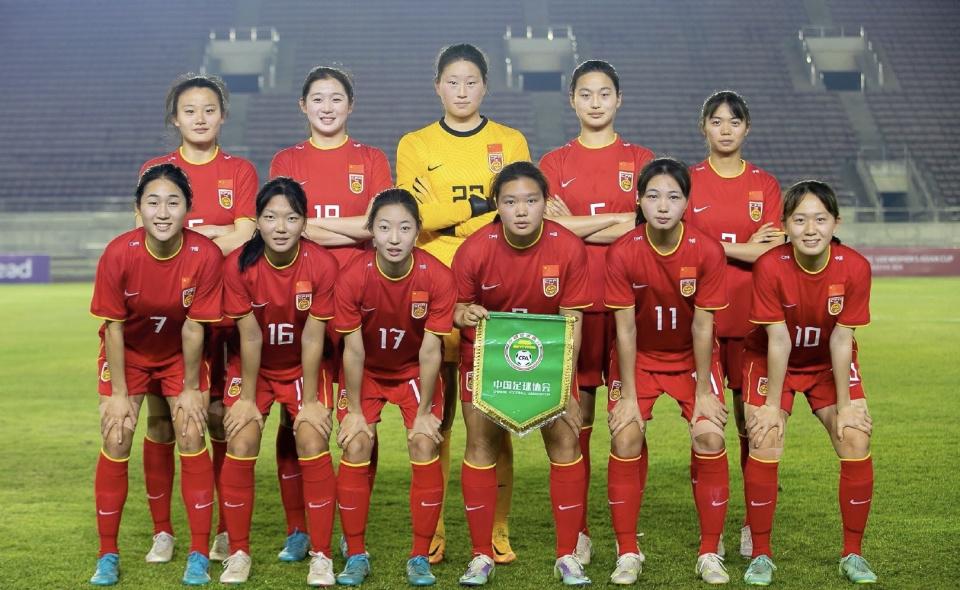 U20女足亚洲杯-中国VS朝鲜首发：刘晨、霍悦欣登场，欧阳玉环出战(1)