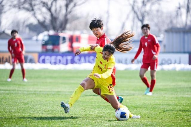 【U20女足亚洲杯】霍悦欣超远吊射 中国1比1朝鲜(2)