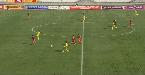 【U20女足亚洲杯】霍悦欣超远吊射 中国1比1朝鲜(3)