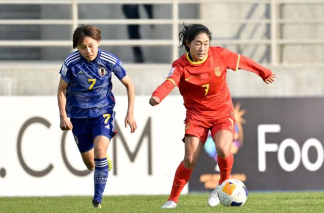 【U20女足亚洲杯】卢家玉失良机 中国0比2日本