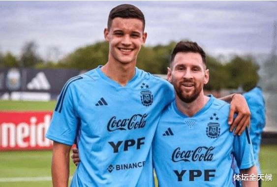 恭喜国米，18岁青训晋升阿根廷国脚，被梅西认可，身价飙升1500万
