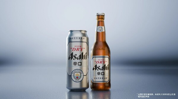 朝日啤酒推出了Asahi Super Dry朝日超爽啤酒曼城冠军限定版产品(2)